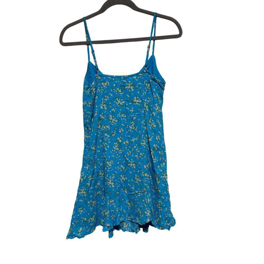 Forever 21 Blue Floral Slip Dress XS - Picture 8 of 8